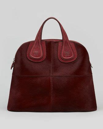 givenchy nightingale burgundy|Givenchy nightingale shopper tote.